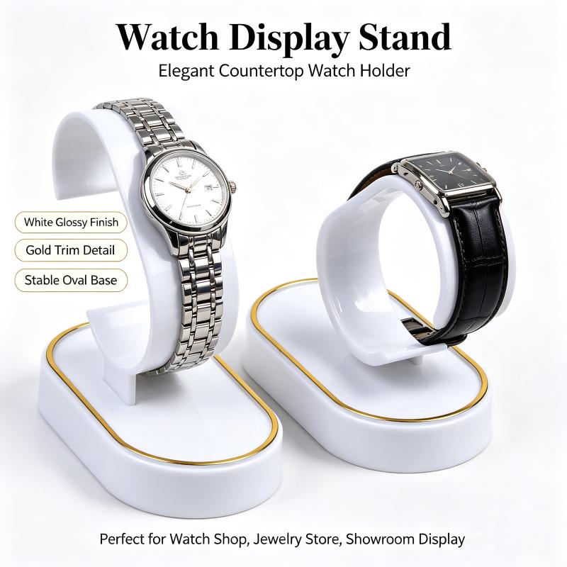 C-Ring Watch Display Rack 2/4P - Jewelry And Watches Inc 评论和价格