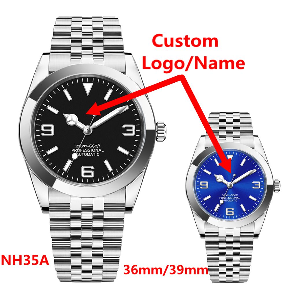 Custom Logo Luxury NH35 Watch  - Jewelry For Watches 评论和价格