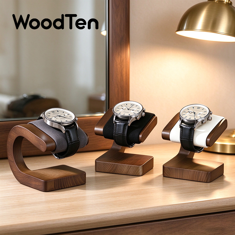 WoodTen New Watch Stand Displa - Jewelry And Watches Inc 评论和价格